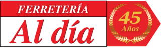 Logo de Ferreteria al Día 45 años