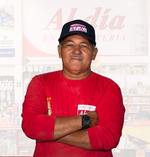 José Vicente Camelo Auxiliar de Bodega de Ferretería Al Día