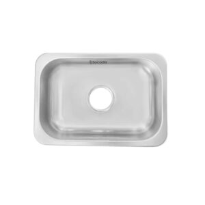 Lavaplatos sencillo acero inoxidable Vital Empotrar 50 x 35cm Socoda