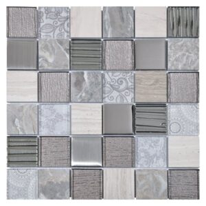UNID - MOSAICO ELEMENT GRIS - Intermatex
