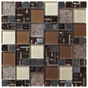 UNID MOSAICO CARNAVAL BROWN - Intermatex