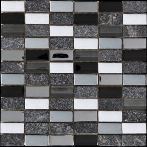 UNID  MOSAICO MYKA NEGRO - Intermatex