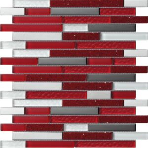 UNID MOSAICO QUARTZ ROJO - Intermatex