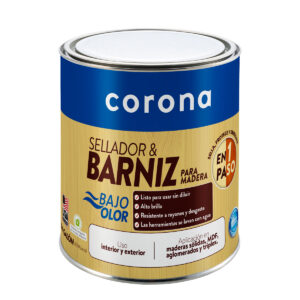 Barniz Para Madera Brillante - Corona