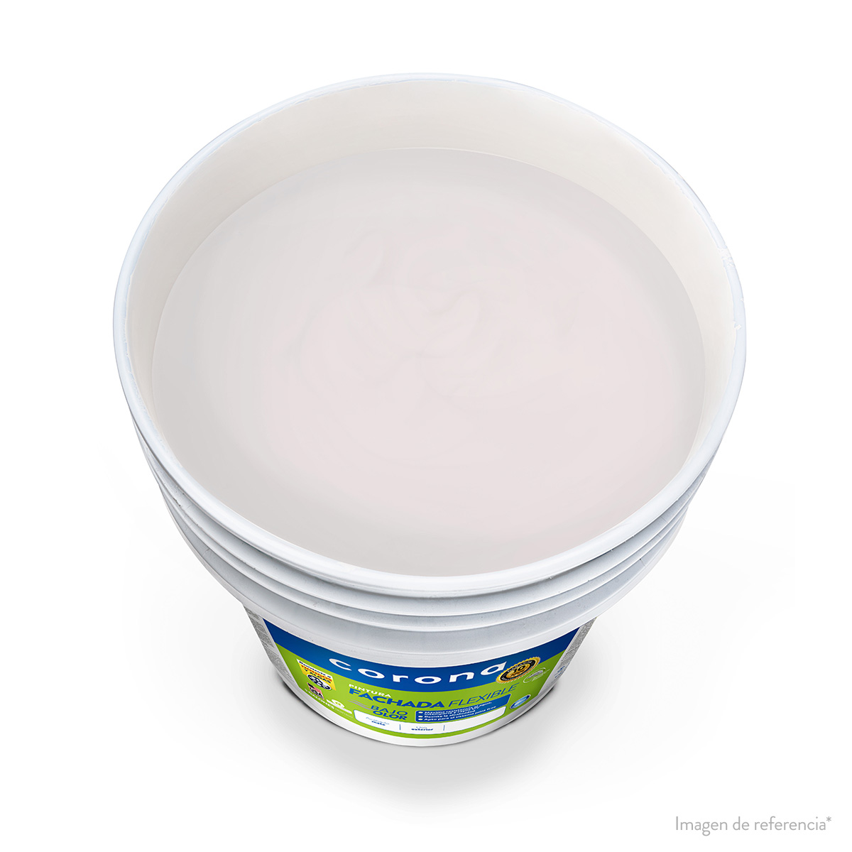 Pintura Fachada Flexible Blanco - Corona - Imagen 3