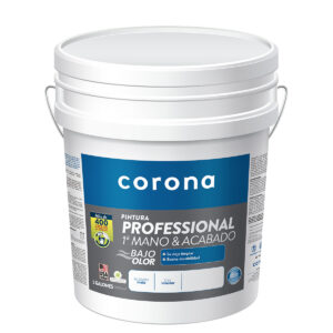 Pintura Professional 1 mano y Acabado Blanca - Corona