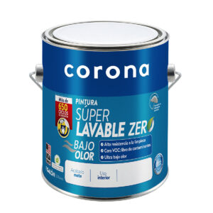 Pintura Súper Lavable Zero Super Blanco - Corona