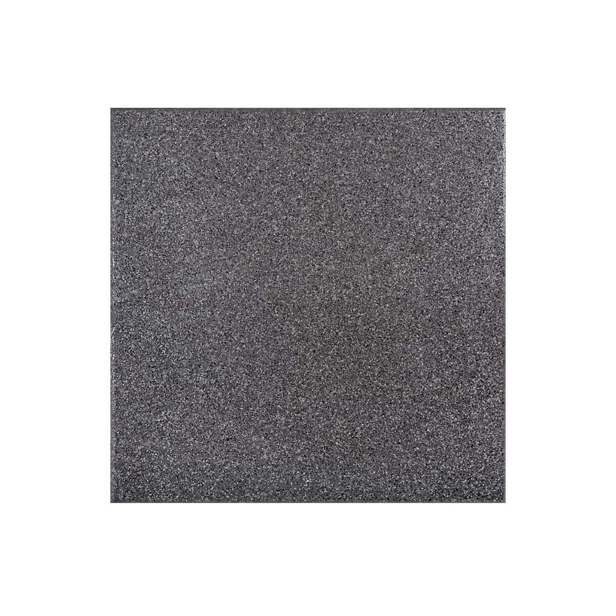 Piso Fortaleza Negro Cara Única - Corona