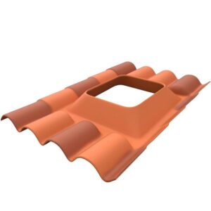 Teja Claraboya 1,60m Proteja Colonial Pintada - etex
