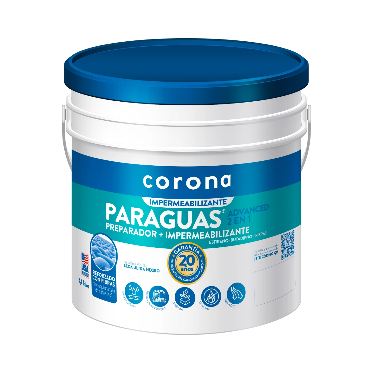 PARAGUAS ADVANCED 2 EN 1 GALON